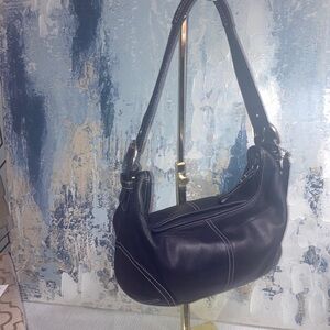 Genuine COACH  SOHO 2004 Vintage Black Leather series 9464